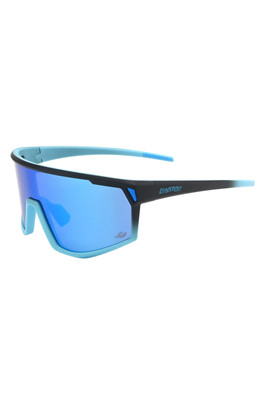 Full Lob Lightweight Wraps Unisex Sunglasses - Blue