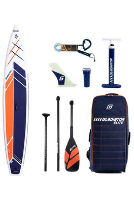 Elite Touring 14’0 x 30” x 5.9” Touring - White/Blue/Orange