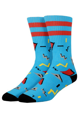 Purp V2 Unisex Socks - Blue/Red