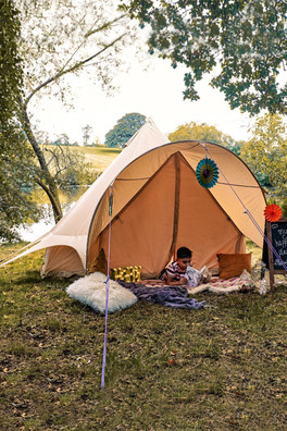 3m Star Bell Tent Oxford Ultralite 100gsm - Sandstone