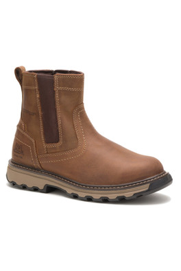 Pelton Mens Boots - Dark Beige
