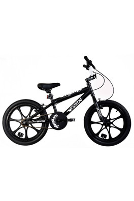 XN-4-18 Kids 18" Freestyle BMX Bike - Black/White