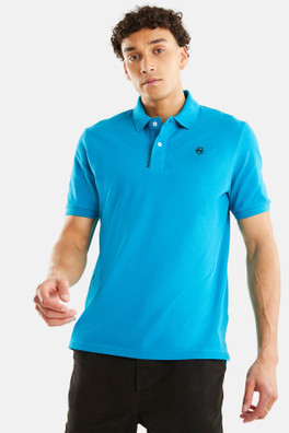 Kella Mens Polo Shirt - Aruba Blue