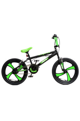 XN-5-20 Freestyle Mag 20" Wheel BMX Bike - Black/Green
