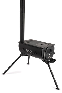Loki2 Camping Stove And Tent Oven - Black