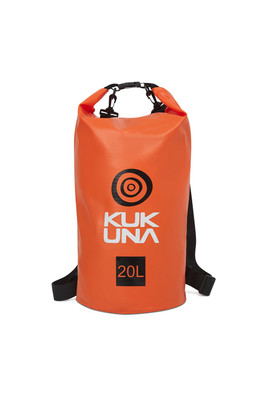 Adventurer® 20L Roll-Top Dry Bag - Orange with Black Elements
