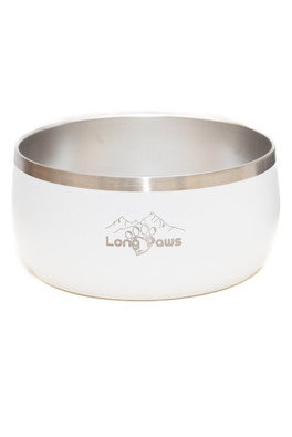Lunar 4 Cup Dog Bowl - White