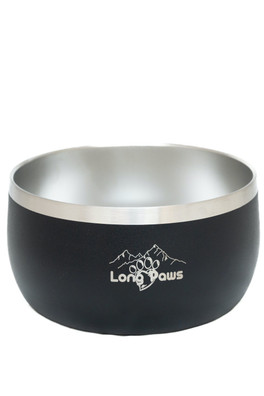 Lunar 4 Cup Dog Bowl - Black