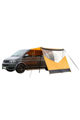 Scenic Shade Campervan Canopy with PVC Window - Orange