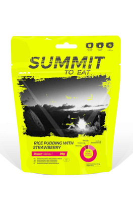 Rice Pudding with Strawberries Camping Food - 90g