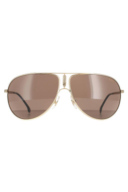Gipsy65 Sunglasses - Matte Gold / Brown