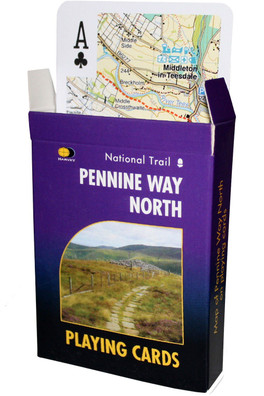 Map Playing Cards Pennine Way North - Pennine Way North