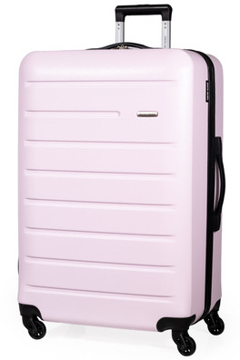 Voyager Hard Shell Lightweight Suitcase Luggage - Dusky Pink