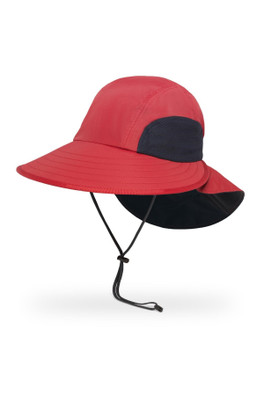 Sport Women's UPF 50+ Sun Hat with Neck Cape - Cardinal