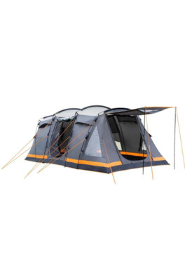 Orion 6 Berth Tent - Black/Charcoal/Orange