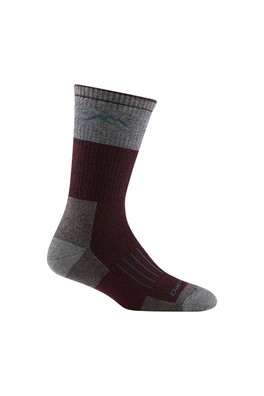 Ladies Boot Hunting Merino Wool Cushioned Socks - Burgundy