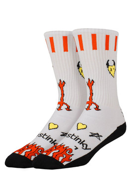Game On Unisex Socks - White