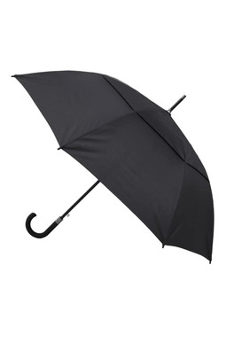 Long Auto Open Umbrella - Black