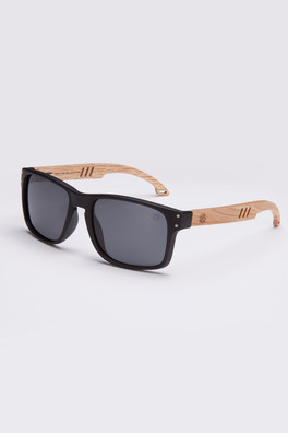 Bells Beach Polarised Lifestyle Sunglasses - Bells Beach-Black