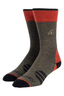 The Fox Crew Army Unisex Socks - Army Green