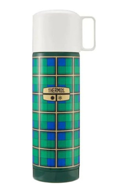 Revival Flask 500ml - Green Tartan