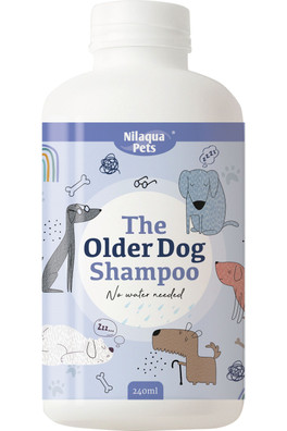 The Older Dog Shampoo 500ml - Blue