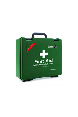 Standard Workplace First Aid Kit - Medium - Green