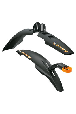 Rowdy Mudguard Set - Black