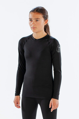 Cozy Kids CarbonDri® Crew Neck Base Layer - Black
