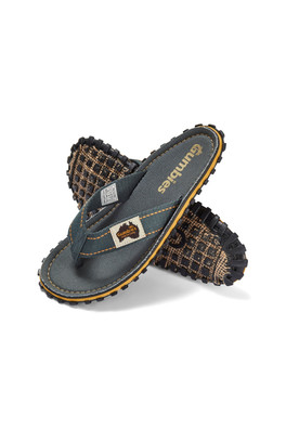 Islander Mens Flip Flops - Grey