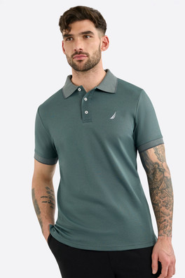Harlyn Mens Slim Fit Polo Shirt - Shadow Grey
