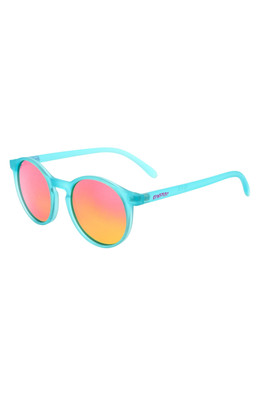 Prawn Polarised Round Unisex Sunglasses - Teal