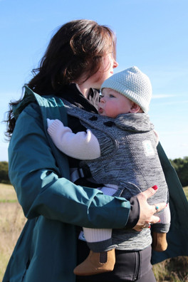 Multi- Position Baby & Toddler Carrier - Cool Grey