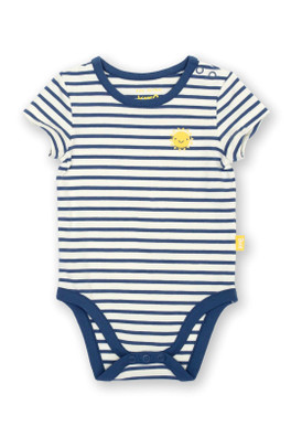 Baby 100% Organic Cotton Embroidery Bodysuit - Sunshine