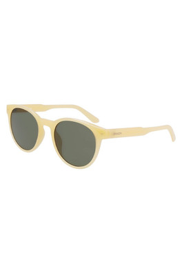 Koby Unisex Sunglasses - Shiny Cream/LL G15 Green