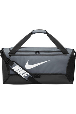 Brasilia Unisex Swoosh 60L Duffle Bag - Iron