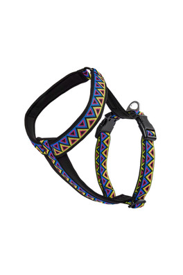 Go-Cee-Y Cosmos Harness - Black/Blue/Yellow/Pink