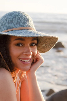 Dreamer Women's Wide Brim Floppy UPF 50+ Sun Hat - Breeze