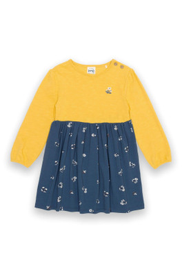 Forage Floral Baby/Kids 100% Organic Cotton Dress - Multi