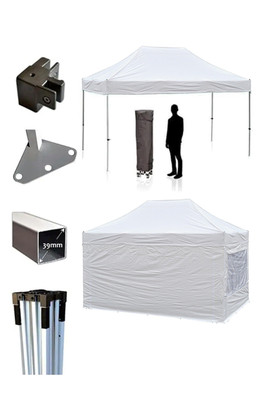 Pro30 4.5m x 3m Gazebo - WHITE