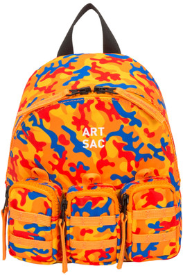 Jakson Triple Small Backpack - Orange Camo