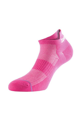 Ladies Ultimate Tactel Trainer Double Layer Socks - Hot Pink