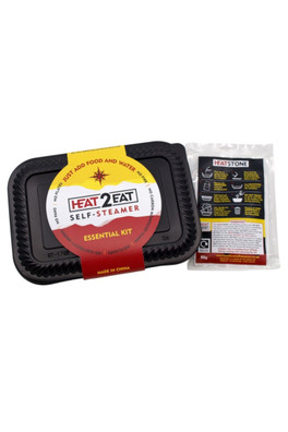 Reusable Tester + Single 80g HeatStone + Foil Tray - Black
