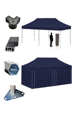 Protex40 6m x 3m Gazebo - NAVY BLUE