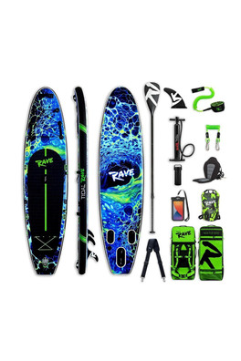 Acrylic 10'6ft Inflatable Paddle Board Kit - Plazma