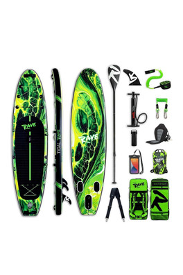 Acrylic 10'6ft Inflatable Paddle Board Kit - Acid