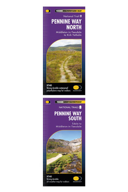Pennine Way Trail Map Set - Scale: 1:40,000