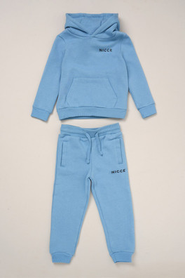 2-Piece Hoody And Jogger Kids Outfit Set - Beige