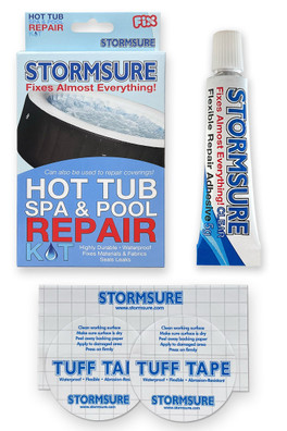 Inflatable Hot Tub Repair Kit - Clear