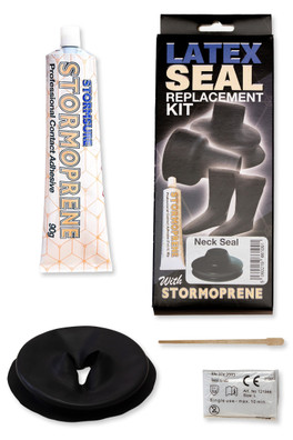 Drysuit Neck Seal Replacement Kit - Off-White